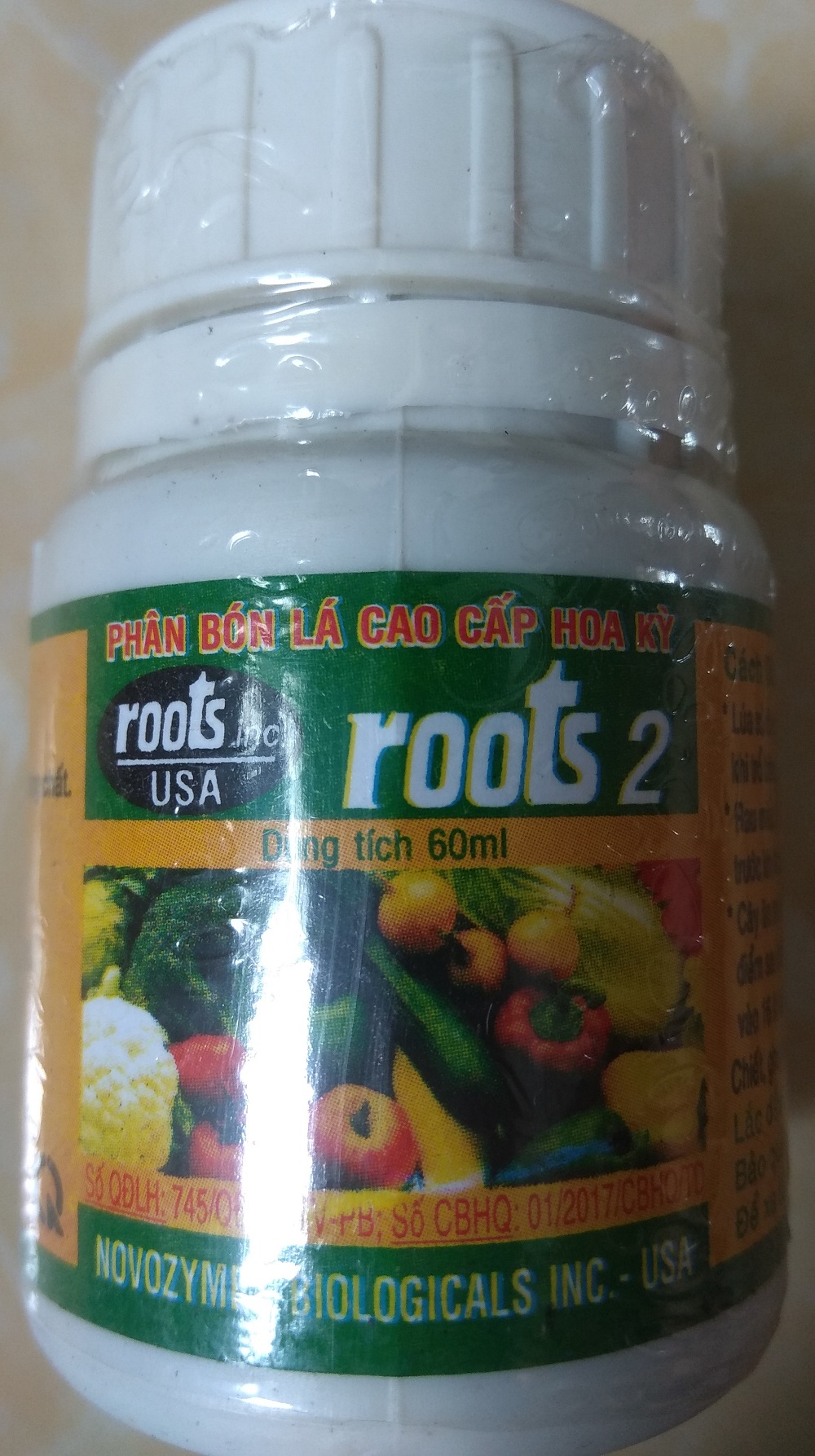 Phân bón lá roots 2 - 60 ml
