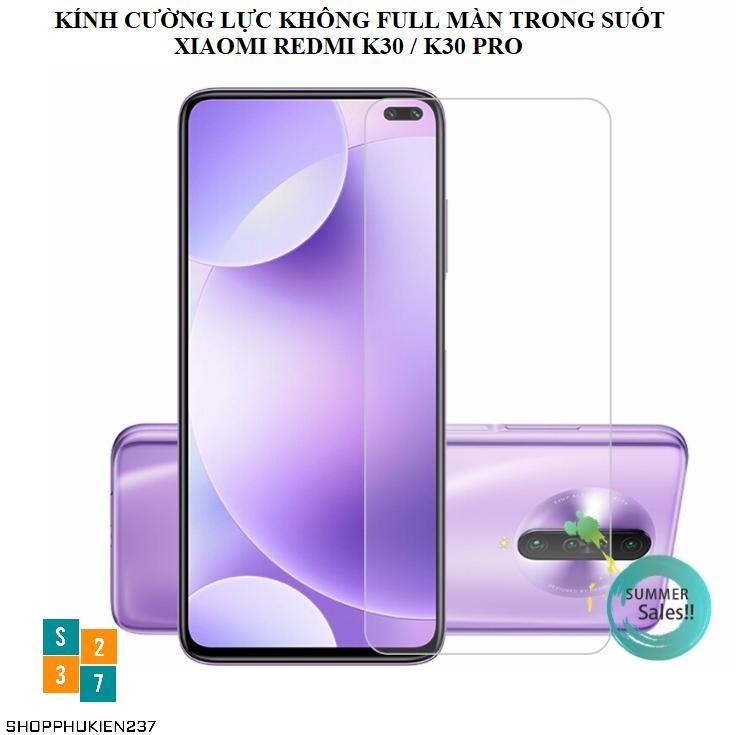 [HCM]Kính cường lực Xiaomi Redmi K30  K30 Pro Kính trong suốt không full màn cao cấp