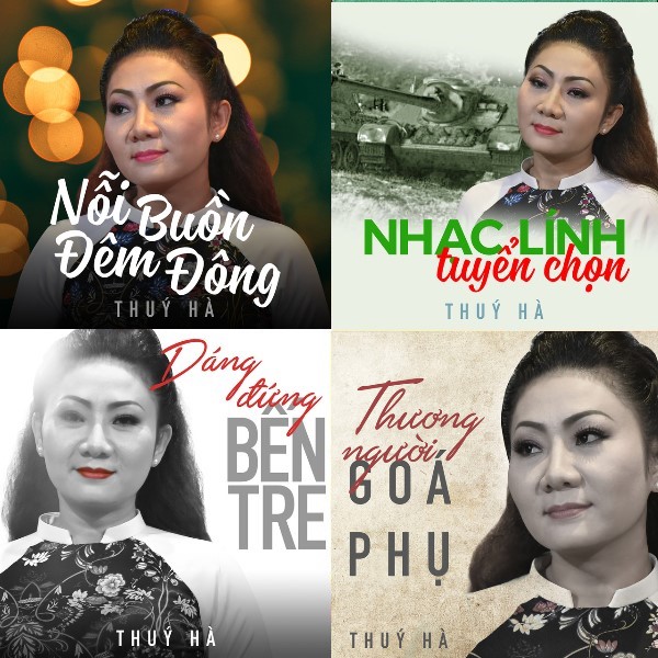 Bộ 4 đĩa cd thúy hà