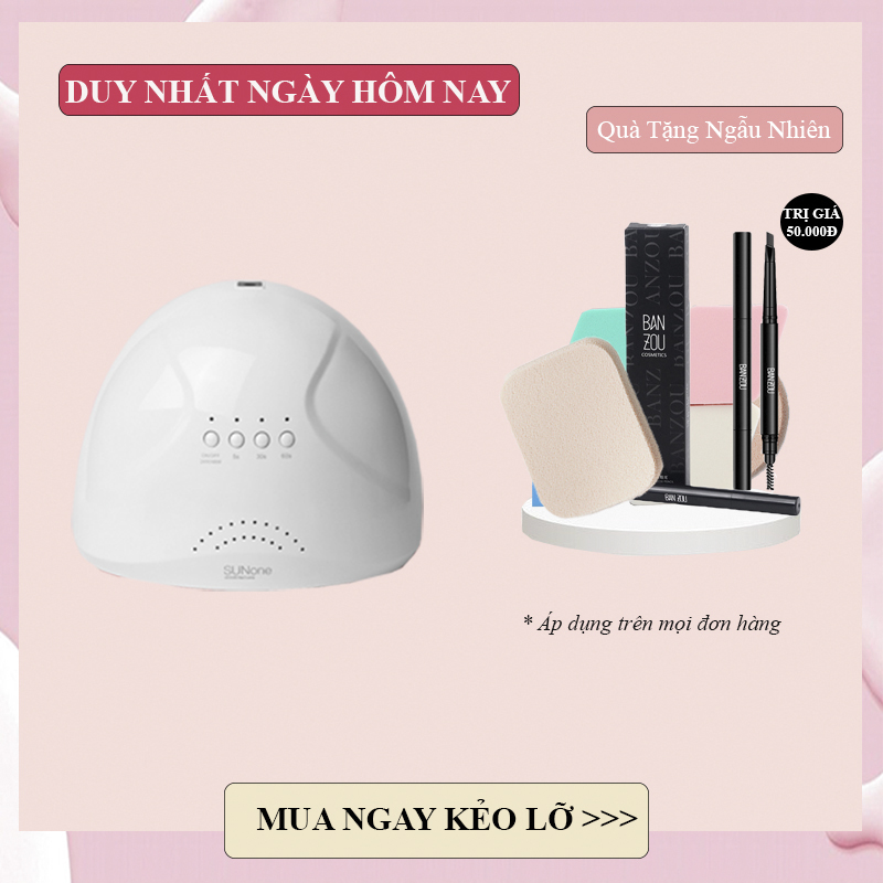 Máy hơ SƠN GEL móng tay móng chân chuyên dụng SUNONE dễ dàng sử dụng (BẢO HÀNH 1 ĐỔI 1)(KHUYẾN MÃI 3 NGÀY)(FREESHIP TOÀN QUỐC)