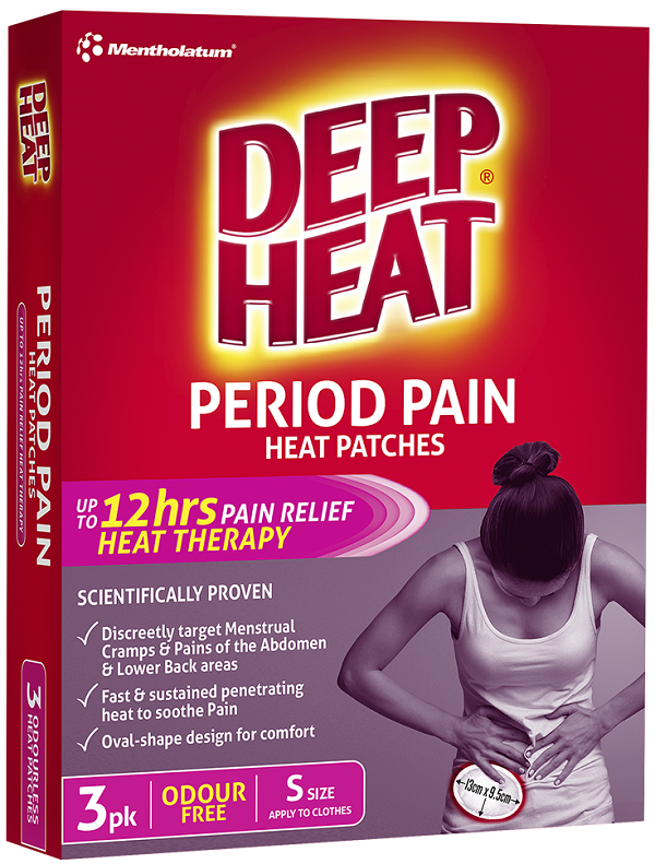 Miếng Dán Giảm Đau Kỳ Kinh Nguyệt Deep Heat Period Pain