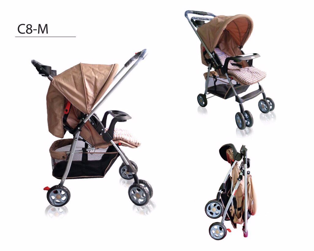 Xe đẩy 2 chiều gluck c8m