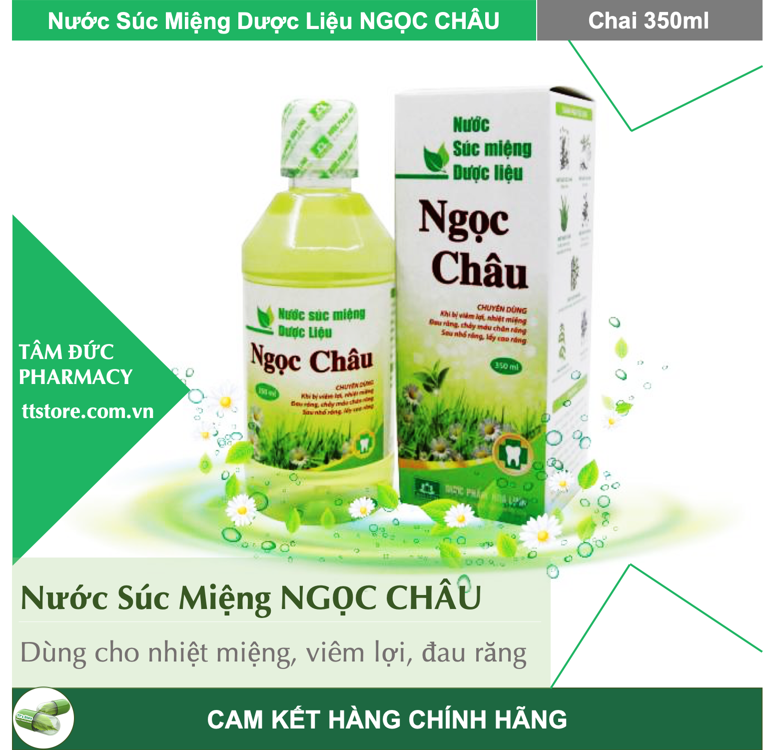 Nước súc miệng dược liệu Ngọc Châu