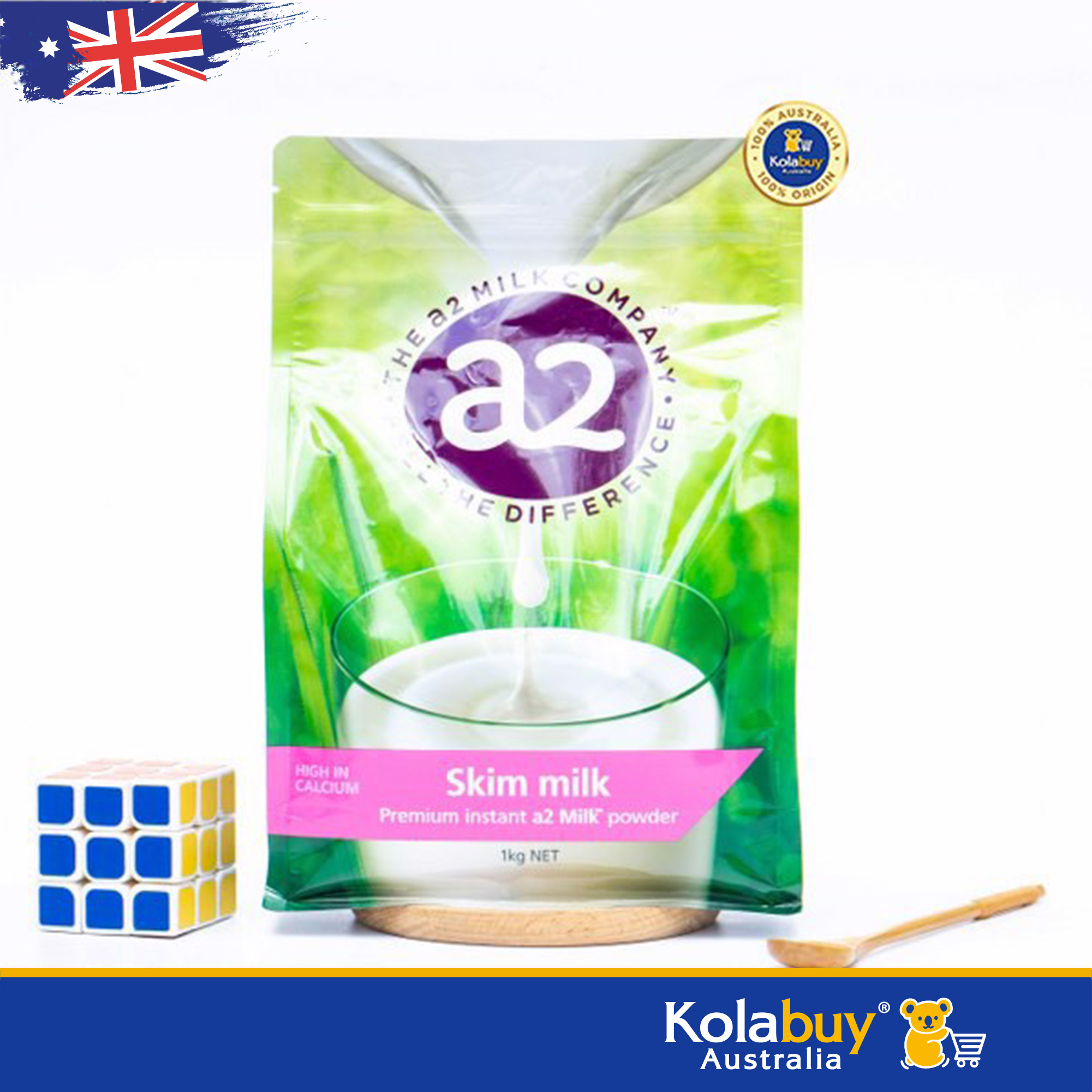 Sữa bột tách béo của Úc A2 Milk Powder Skim 1kg