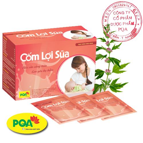 CỐM LỢI SỮA PQA - CHỮA MẤT SỮA, TẮC TIA SỮA, ÍT SỮA, SỮA LOÃNG, SỮA NÓNG - GIÚP SỮA VỀ NHIỀU, MÁT, ĐẶC, THƠM, BỔ DƯỠNG HƠN - BẦU SỮA CĂNG TRÒN CON YÊU BỤ BẪM