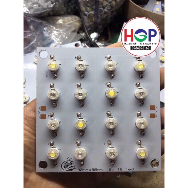 Mạch hàn sẵn led luxeon Epistar WRGB 16w/ dùng nguồn 12v