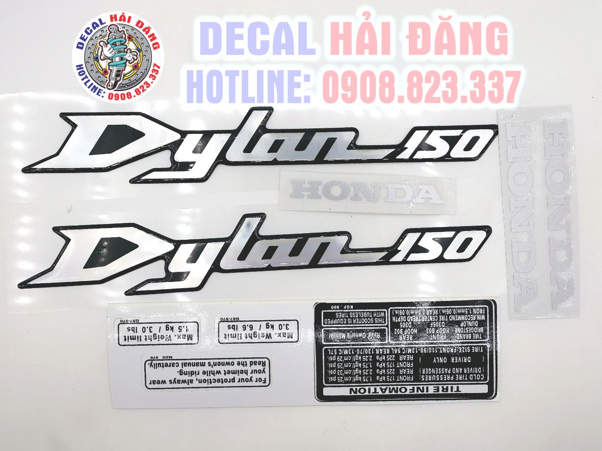 Tem dylan 150 zin nổi