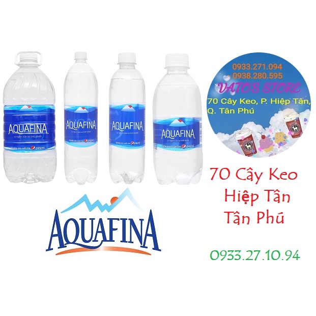 Nước tinh khiết AQUAFINANước suối nước tinh khiết AQUAFINA chai 350ml