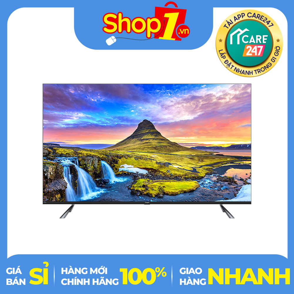 [HCM][Trả góp 0%]Android Tivi Casper 50 inch 50UG6100 - Hệ điều hành Android 9.0 Tổng công suất loa 20W