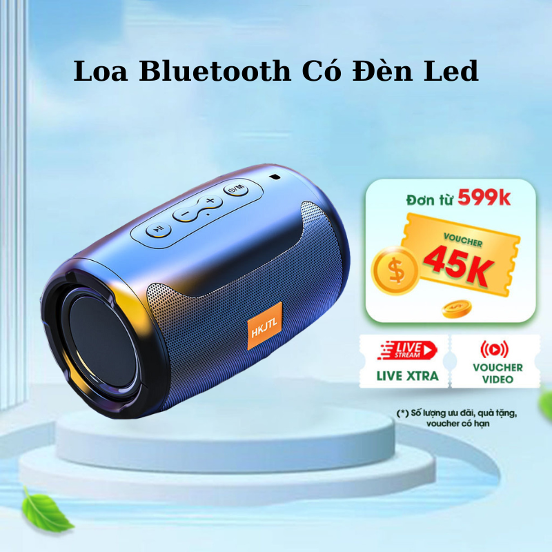 Loa Bluetooth Bass Mạnh S1 Max Siêu Phẩm Loa Bluetooth Không Dây Có Đèn Led RGB Loa Mini Bass Hay Kết Nối Đa Cổng Âm Thanh Đỉnh Nghe Nhạc Nghe Đài Fm Cực Thích Pin Khủng Có Dây Đeo - Sunny Store 88