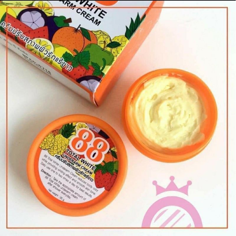 Kem giảm thâm nách 88 Total White Underarm Cream Thái Lan