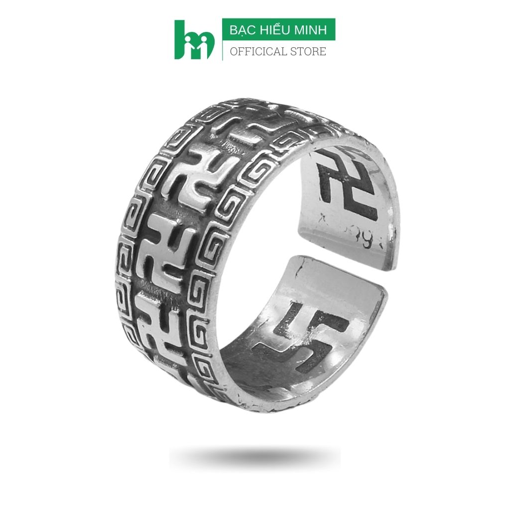 Nhẫn nam bạc 925 bạc hiểu minh na551