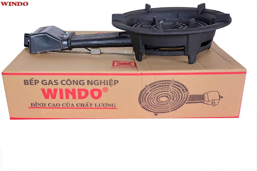 Bếp gas công nghiệp hầm windo 280c nhiều vòng lửa - hàng chính hãng