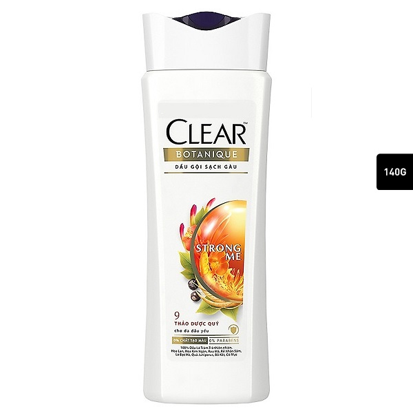 Dầu gội clear sạch gàu 48h 140g