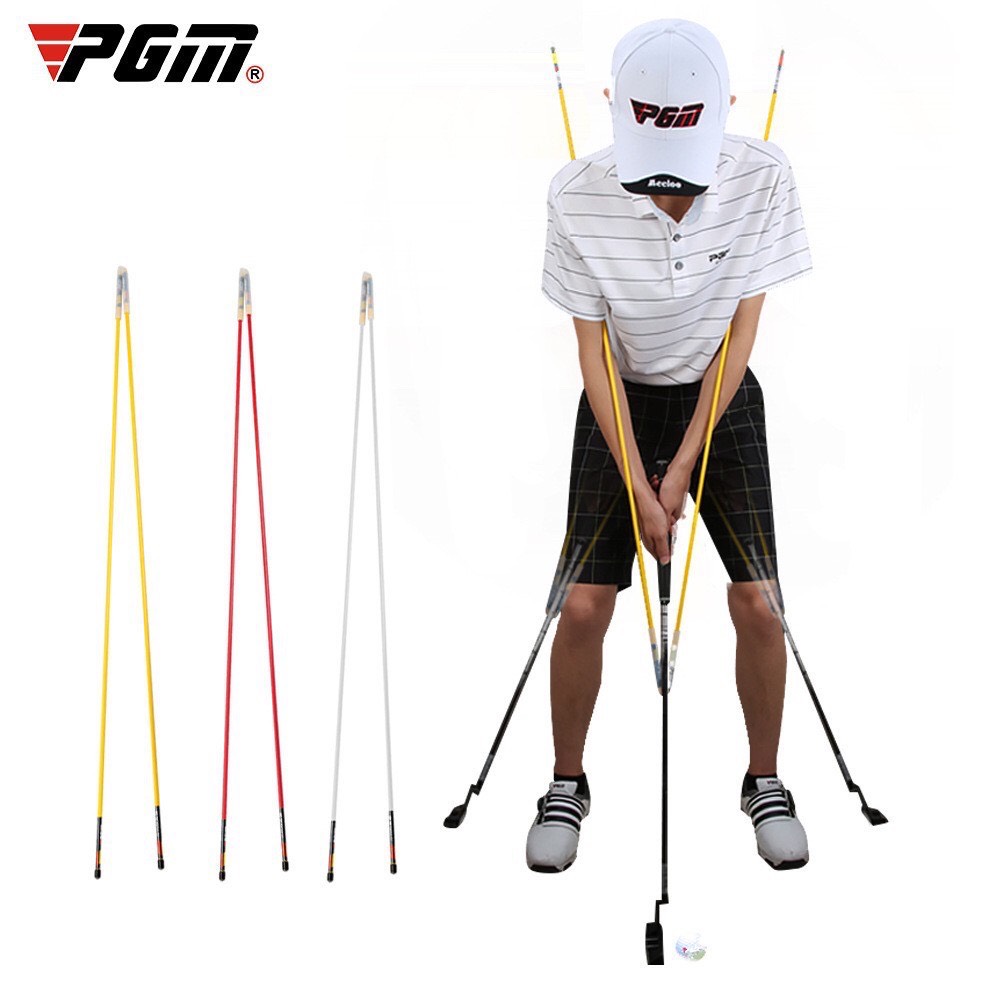 Dụng cụ chỉnh swing - que định hướng tập putt và swing golf