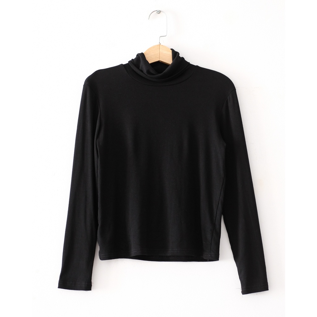 Áo len cổ lọ basic leonora | la3584 | lana offcial