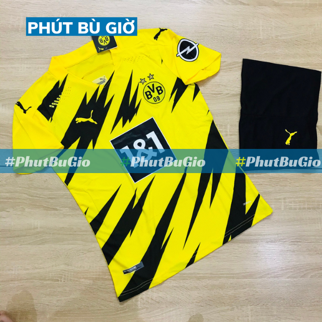 [CAO CẤP] Áo Bóng Đá Thể Thao Đá Banh CLB DORTMUND Sân Nhà Chất Polyester, Hàng Thailand Chuẩn Thi Đấu Phút - Bù Giờ Sport