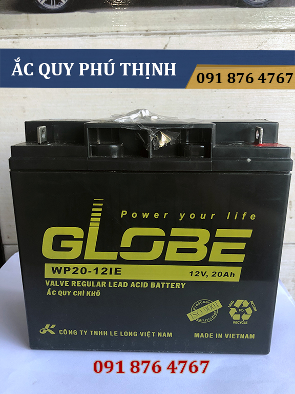 Ắc quy lưu điện, xe đạp điện 12V 20Ah WP20-12IE