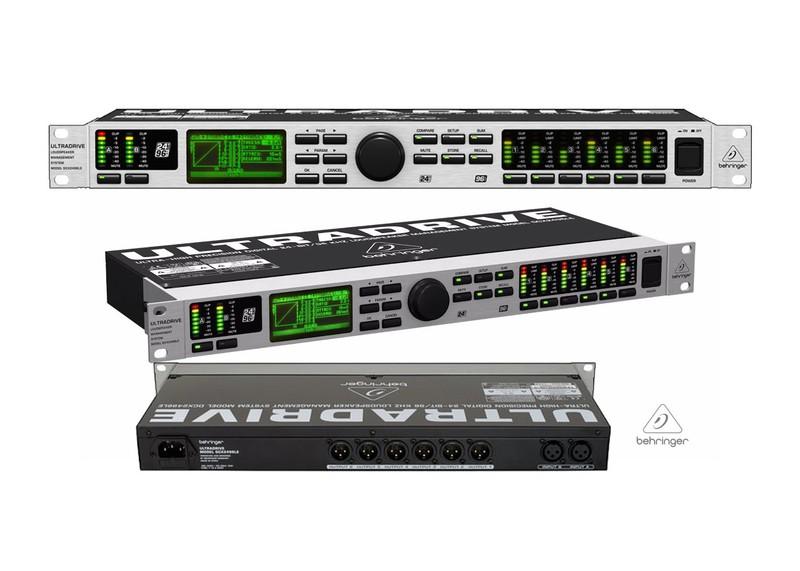 Crossover digital behringer dcx2496le