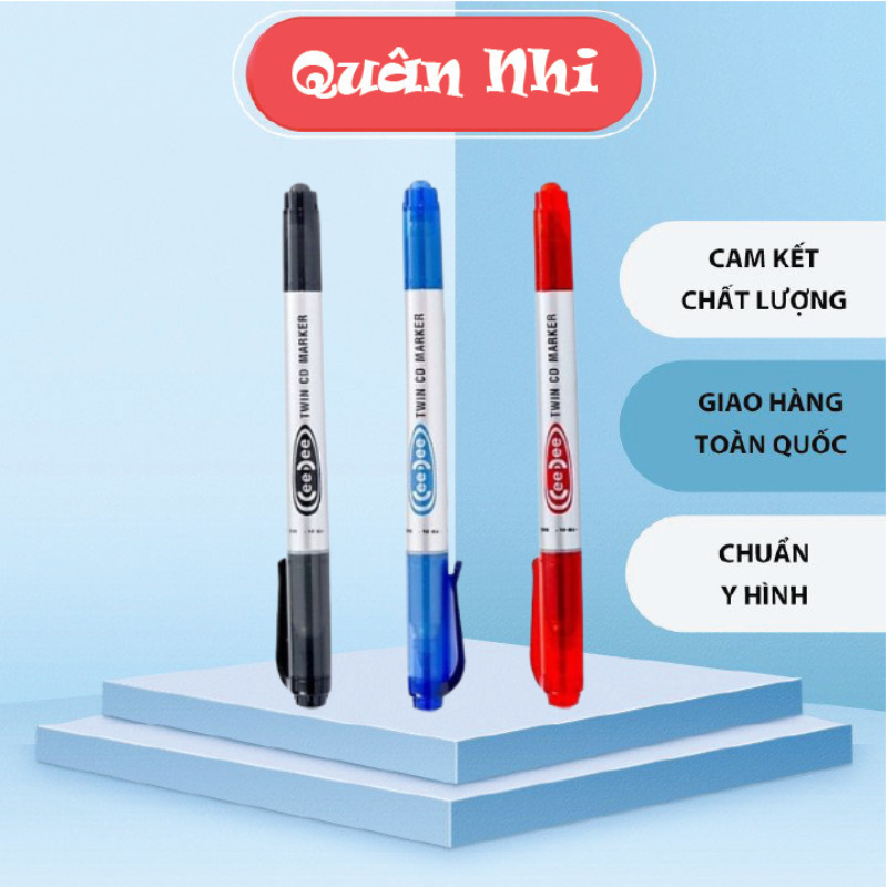 Bút dạ kính thiên long pm 04, bút ghi đĩa cd, bút viết trên mọi chất liệu tl