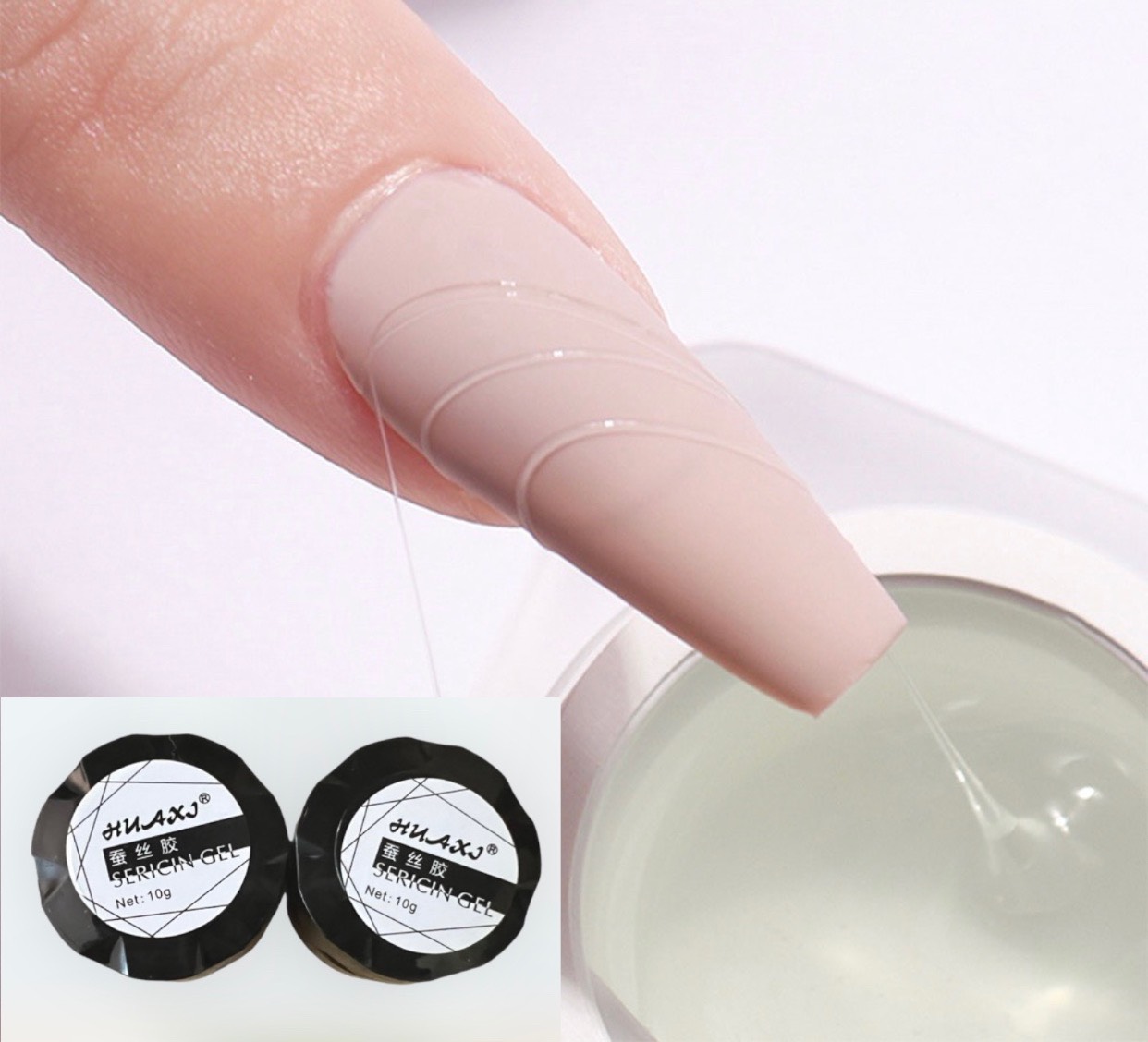 Gel nhện trong suốt Huaxi dùng chà tráng gương