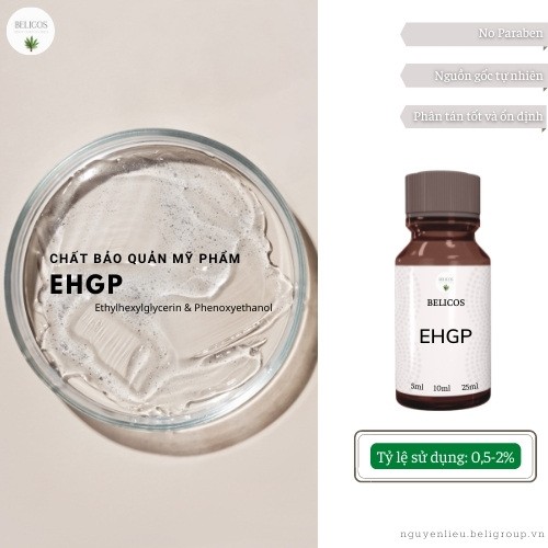 EHGP Saliguard - Chất bảo quản trong mỹ phẩm, chống hôi dầu
