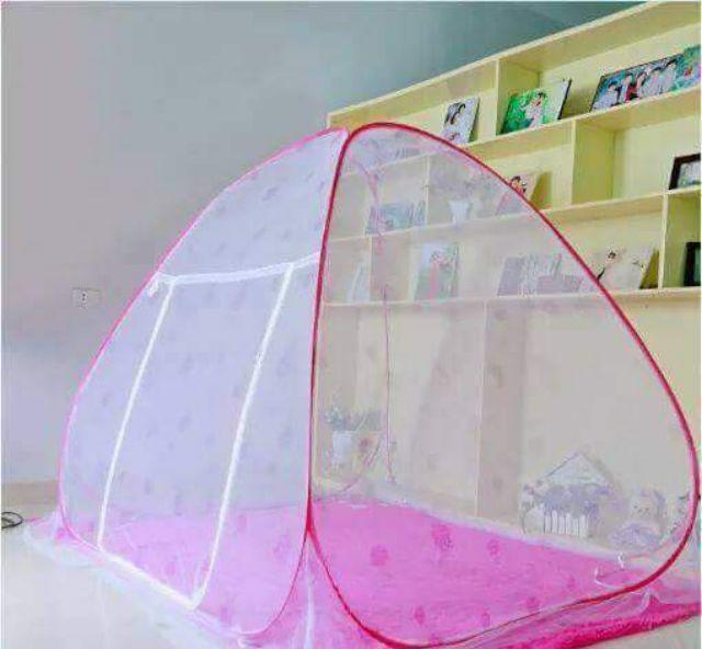 Mùng chụp không đáy 2m0 hoa văn cao cấp