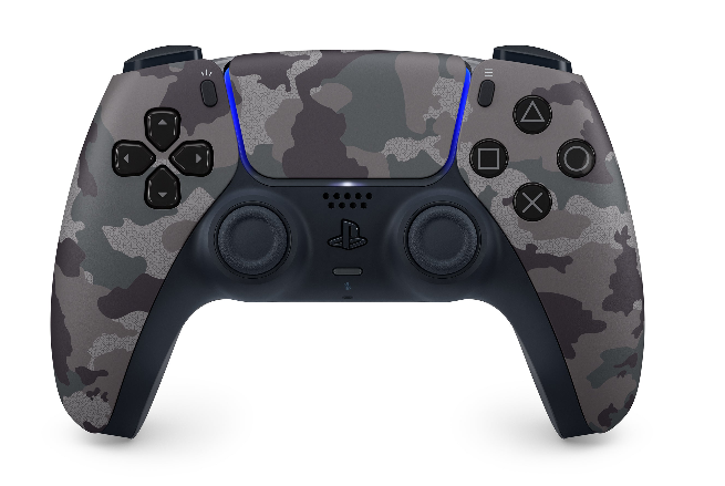 Tay cầm điều khiển máy game Dualsense PlayStation 5 PS5 Sony Gray Camouflage
