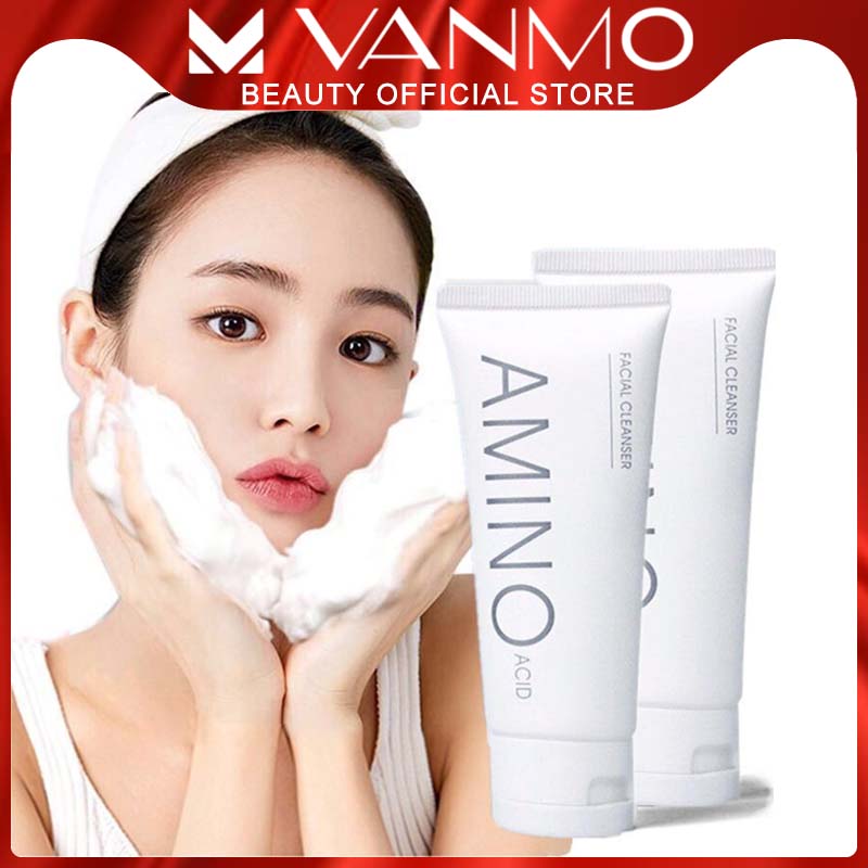 Sữa Rửa Mặt Amino Acid Dưỡng Ẩm Làm Sáng Da Kiểm Soát Dầu Thu Nhỏ Lỗ Chân Lông