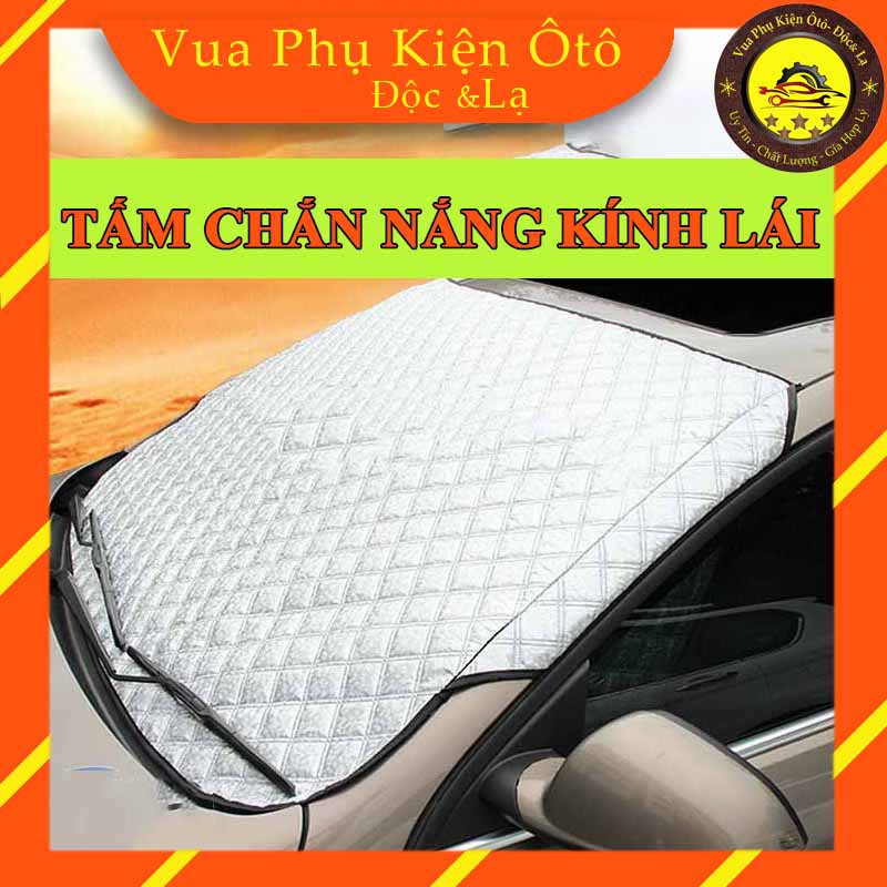 Tấm Che Nắng Kính Lái Ô Tô- Loại Dầy 3 Lớp Có Video Và Ảnh Thật- tấm chắn nắng, tấm che nắng, chắn nắng kính lái, che nắng kính lái, chống nóng kính lái