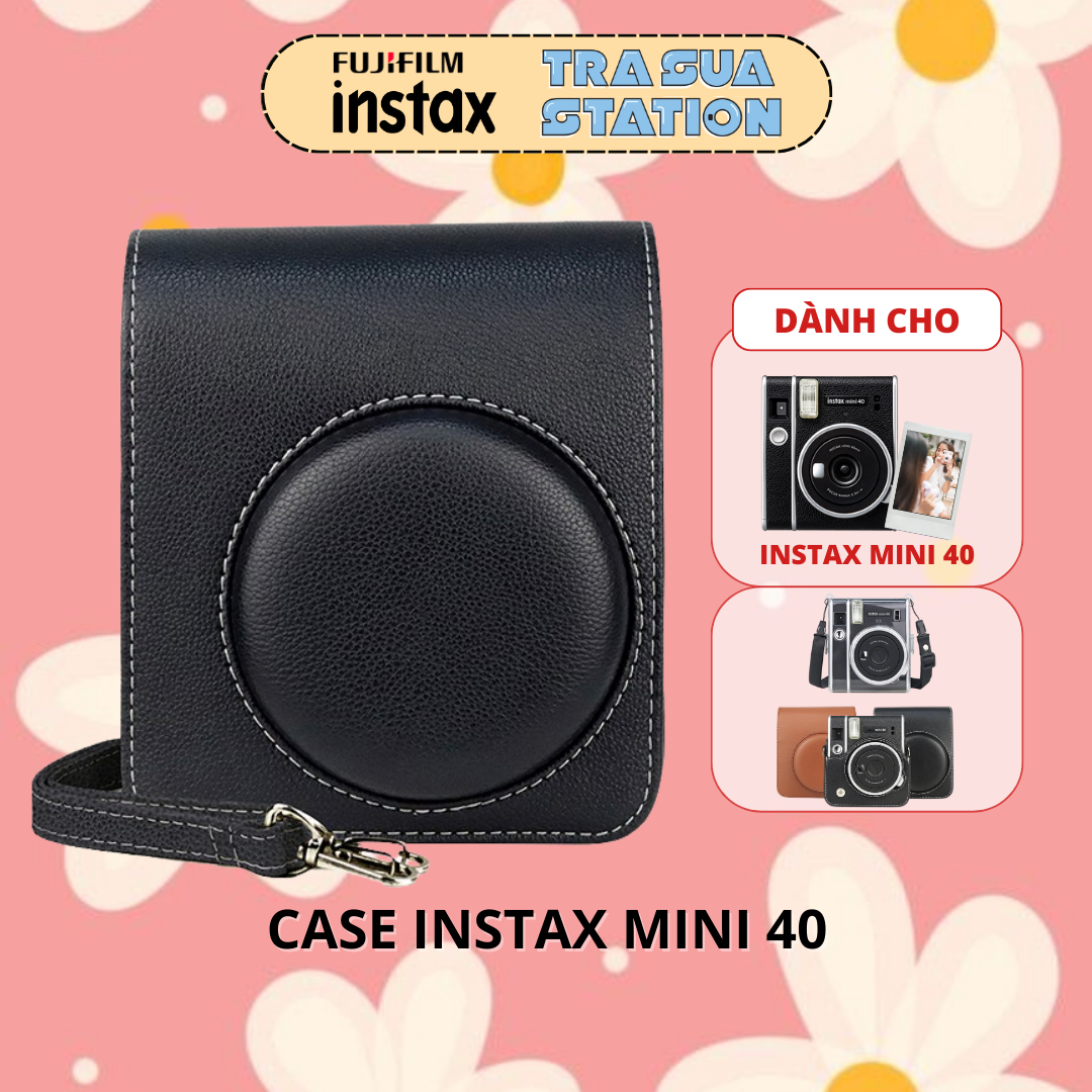 [HN] BAO DA MÁY CHỤP ẢNH LẤY LIỀN INSTAX MINI 40 - CASE DA, CASE TRONG