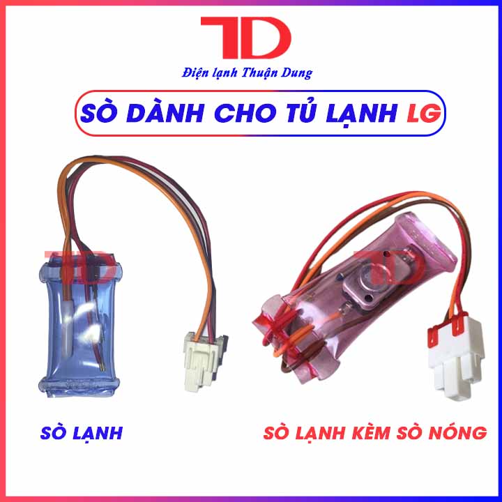 Sò lạnh kèm sò nóng LG, sensor cảm biến âm - dương tủ lạnh, sò nóng - lạnh các loại - Điện Lạnh Thuận Dung