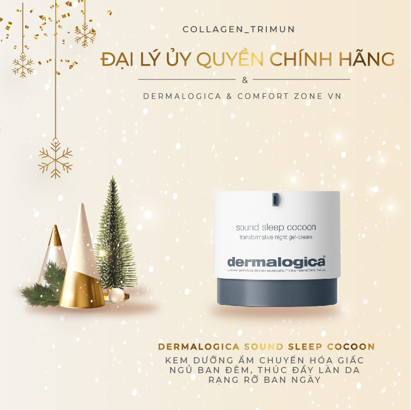 Collagen_trimun - Dermalogica Sound Sleep Cocoon - Kem dưỡng ẩm tái sinh da ban đêm 50mL