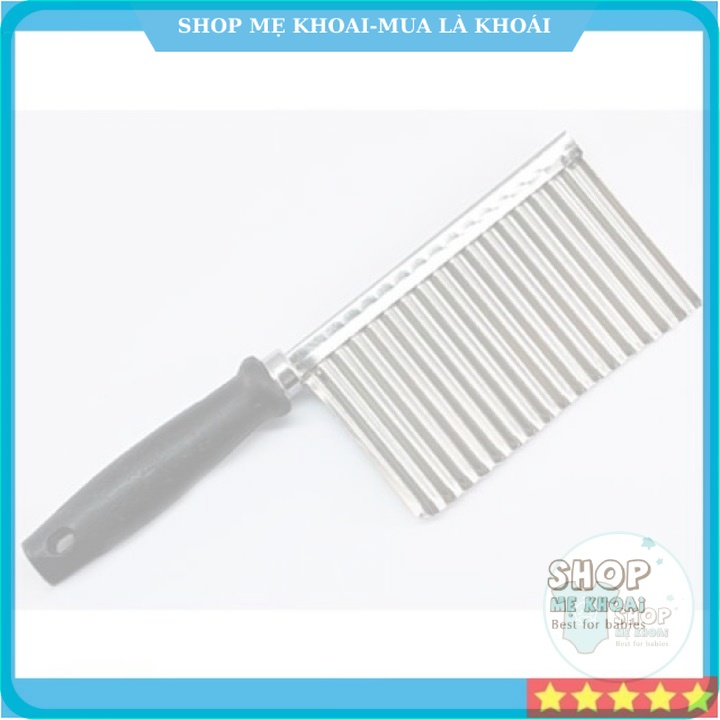 Dao cắt dao thái rau củ quả lượn sóng cho bé ăn dặm blw