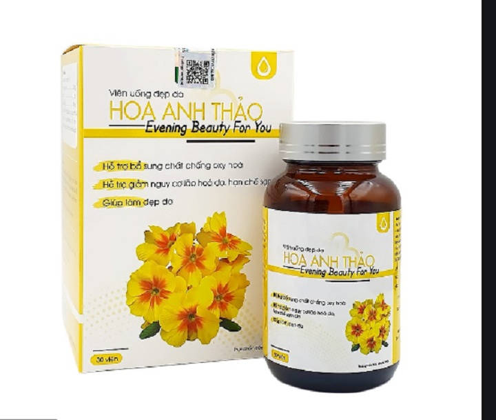 Viên uống sáng da hoa anh thảo 30 viên