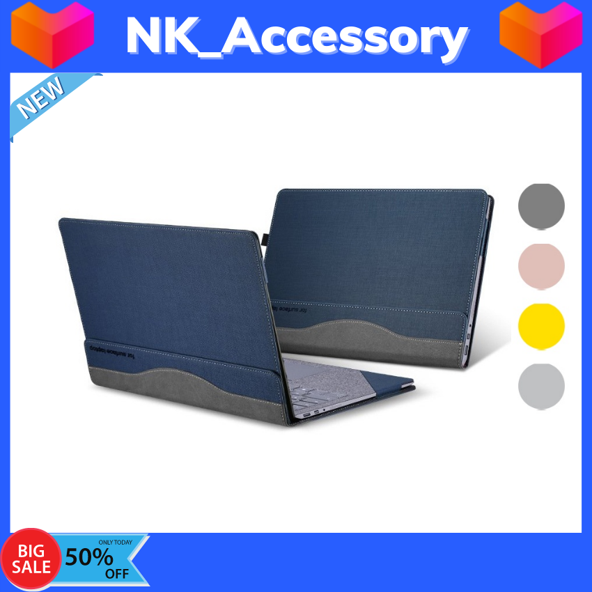 Bao da chống xước [ MẪU MỚI ] bao da cao cấp cho Surface Laptop 1/2/3/4 -13.5" - Chính Hãng JRC ( JRC-SF01 ), phụ kiện, phụ kiện máy tính, bảo vệ máy tính, bao da, bao da bảo vệ máy