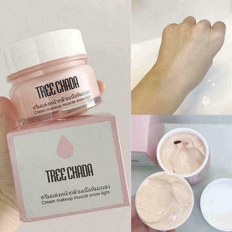 Kem Nền Makeup TREE CHADA 50ml Dưỡng Ẩm , Che Khuyết Điểm