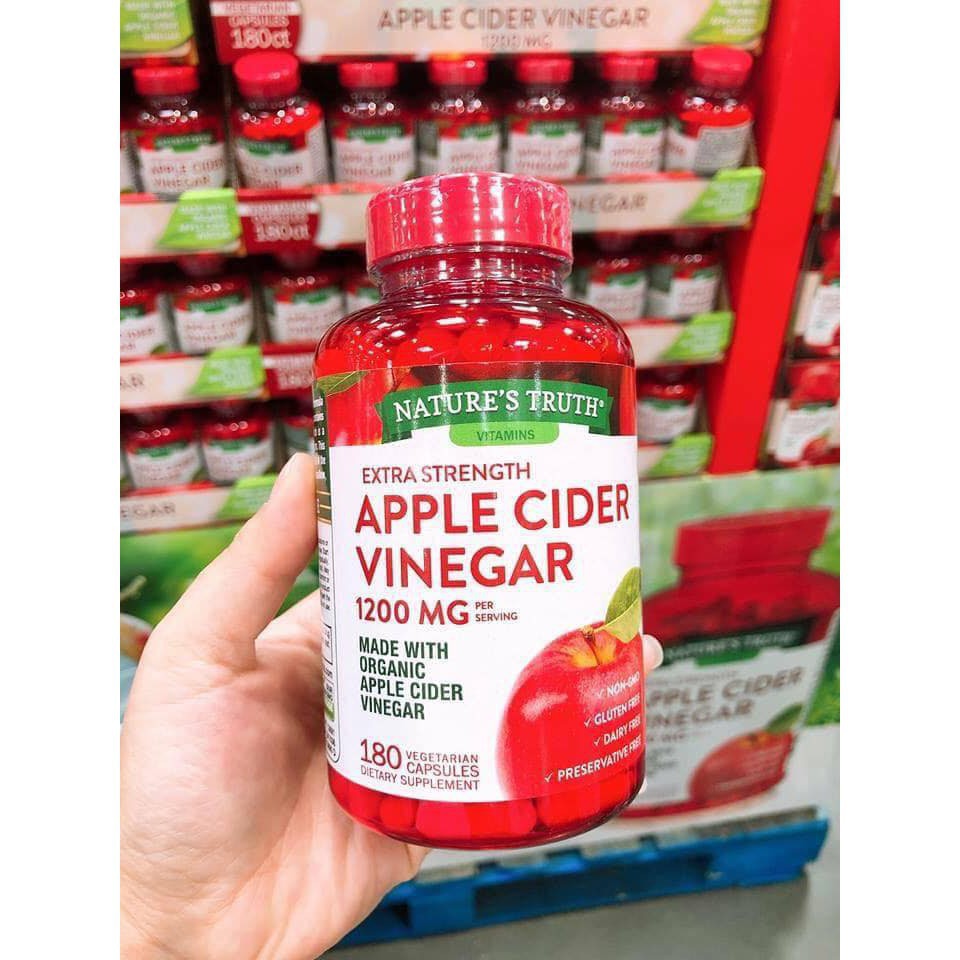 Viên giấm táo giảm cân Apple Cider Vinegar 1200mg