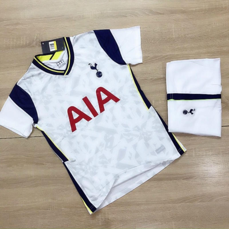 Bộ Quần Áo Bóng Đá Tottenham Màu Trắng Sân Nhà 20-21 Vải Thái Cực Xịn Xò - Bộ Đồ Đá Banh PP Bởi TrenDos