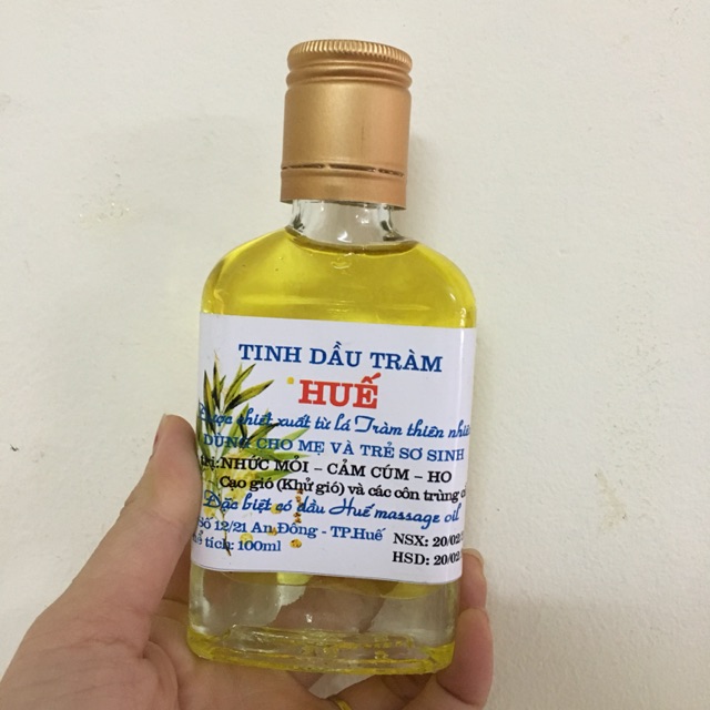 Lọ tràm vàng huế lọ 100ml