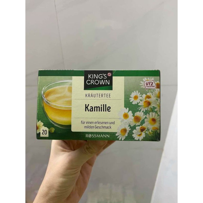 Trà túi lọc King Crown hương hoa cúc