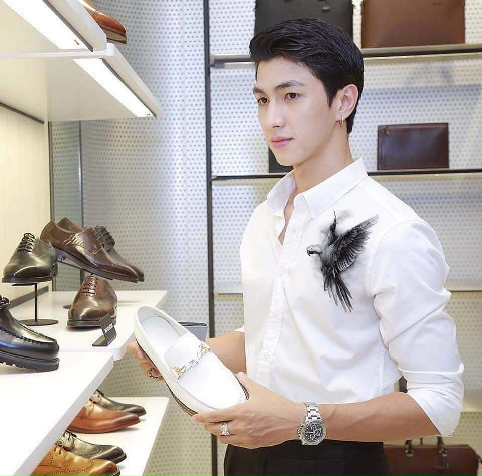 [HCM]Áo sơ mi nam trơn tay dài thêu chim phượng hoàng siêu hot 2020