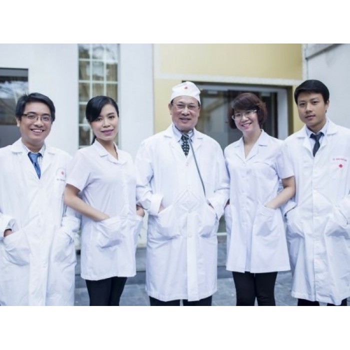 Áo blue trắng nam cộc tay hàng đẹp, áo y tá