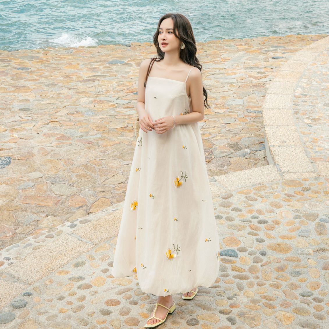 OLV - Đầm maxi đi chơi Nerissa Fleur Dress