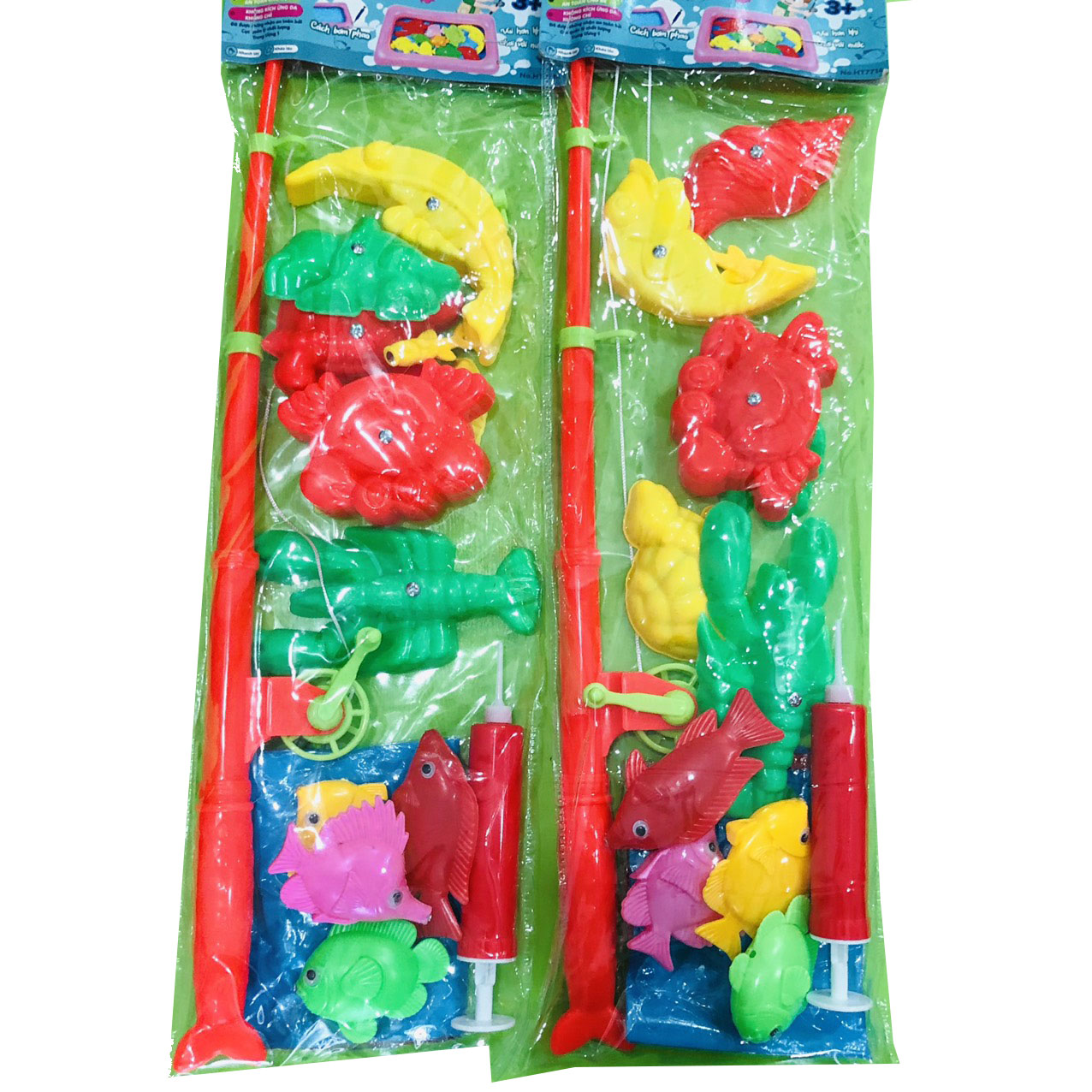 Bộ Cần Câu cá Hồ phao nước- Loại 1 Cần quay tặng kèm 1 hồ phao và ống bơm phao