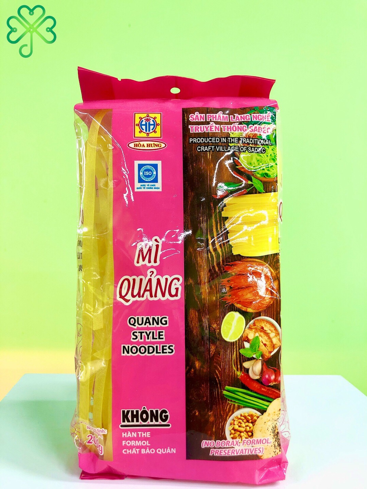 Mì quảng khô sa đéc 200gr - đặc sản đồng tháp - sợi tươi - dai - thơm ngon