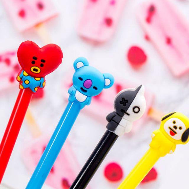 Combo 10 bút viết nhân vật bts mẫu mới cute