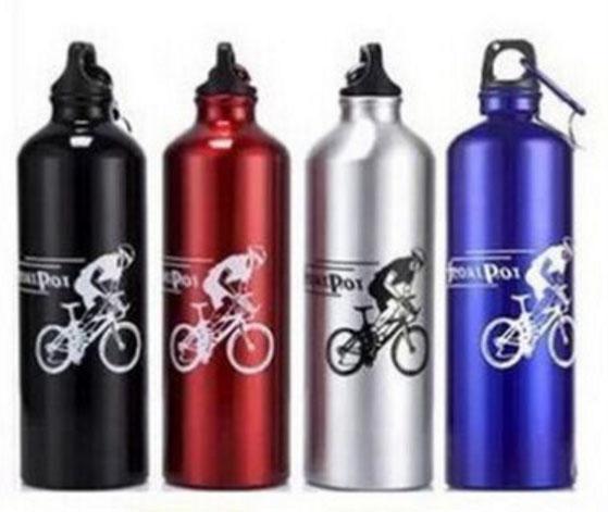 BÌNH NƯỚC THỂ THAO TẬP GYM GẮN XE ĐẠP 500ml (Nhiều màu) - [Bình nhôm Bình đựng nước bình nước xe đạp bình nước học sinh bình nước cute bình tập gym]