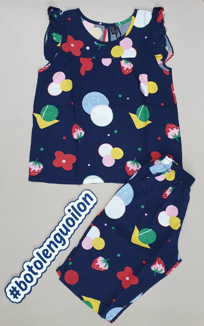 Đồ bộ tone lửng tay cánh tiên vnxk f21