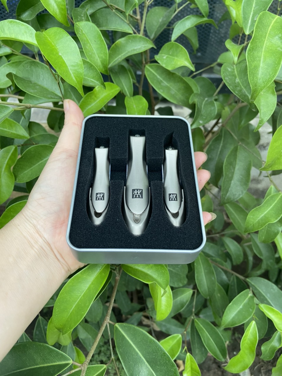 Bộ 3 bấm móng tay, bấm móng chân Zwilling nhãn hiệu đồ gia dụng hàng đầu của Đức-Cataness
